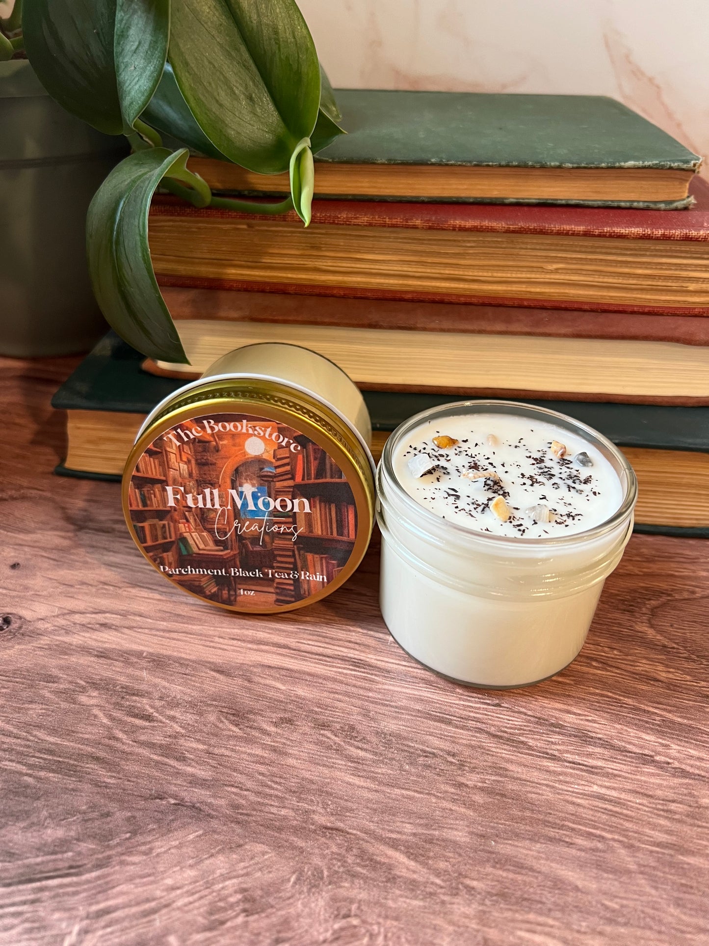 The Bookstore soy candle
