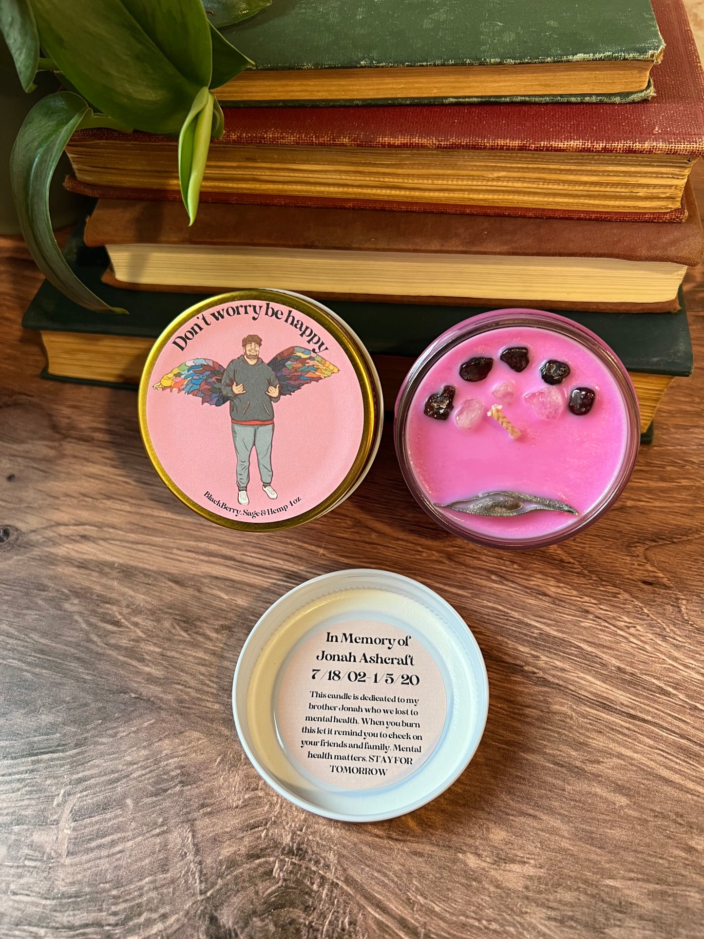 Don’t Worry Be Happy soy candle