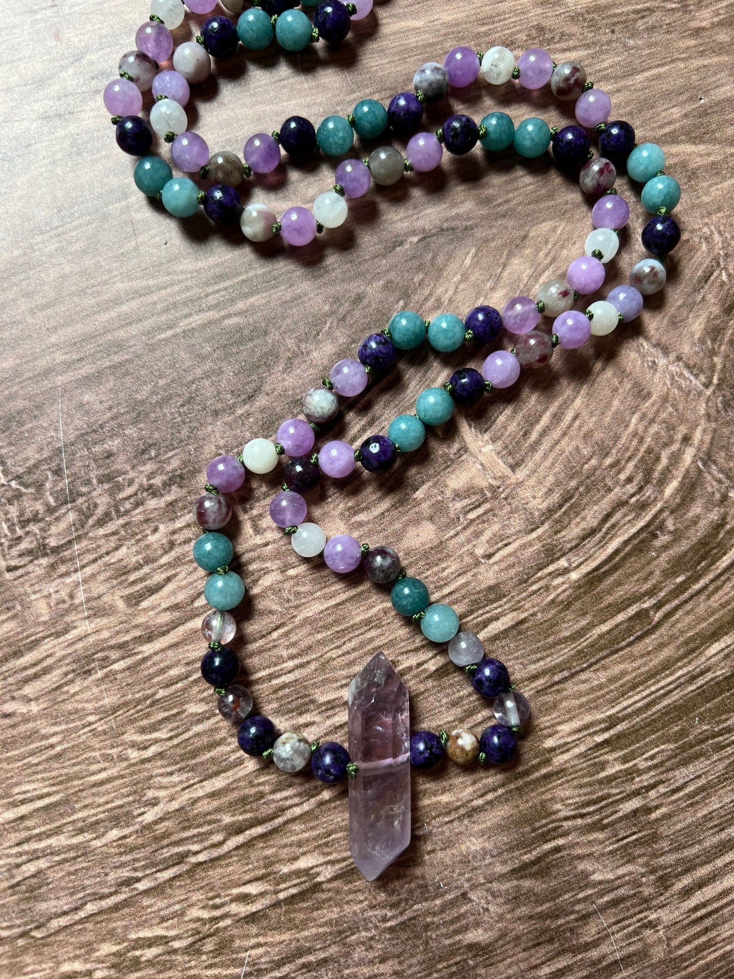 The Dark Lilac Mala