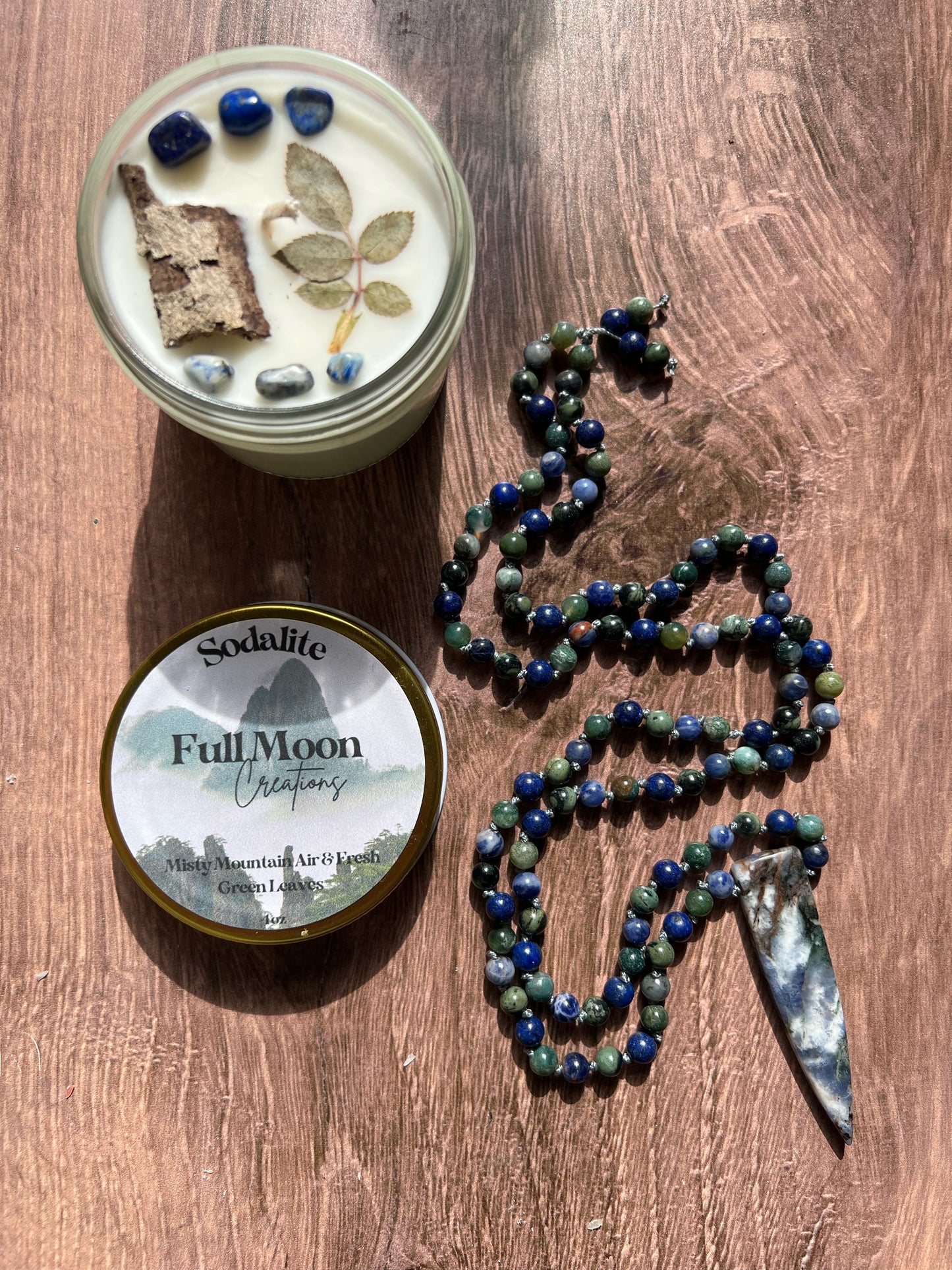 Sodalite Mala