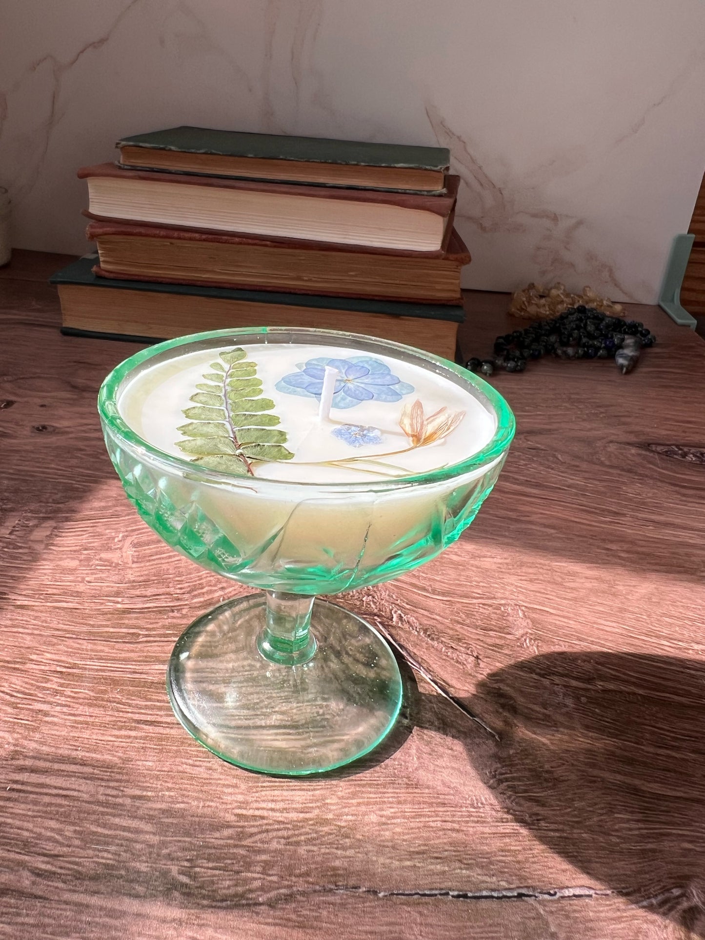 Vintage Vessels-wildflowers and rain