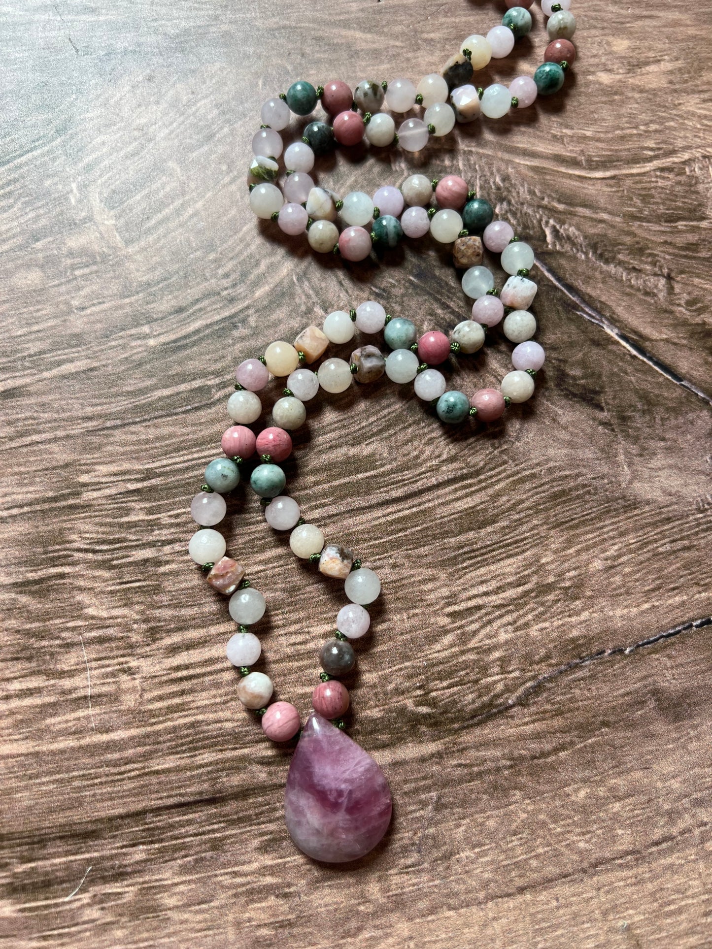 The Crab Apple Blossom Mala