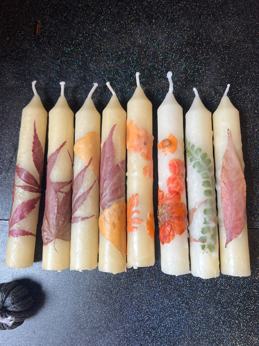 Fall Taper Candles