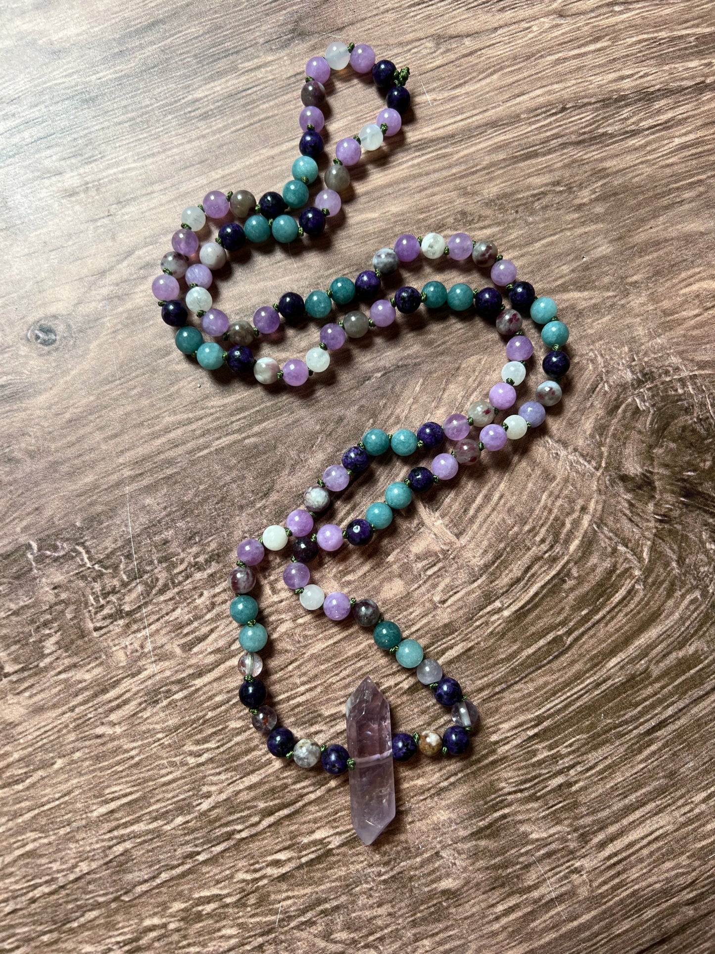 The Dark Lilac Mala