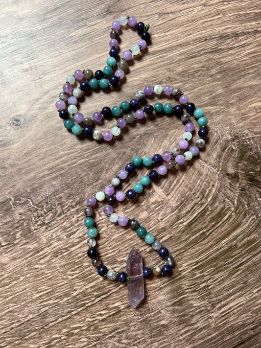 The Dark Lilac Mala