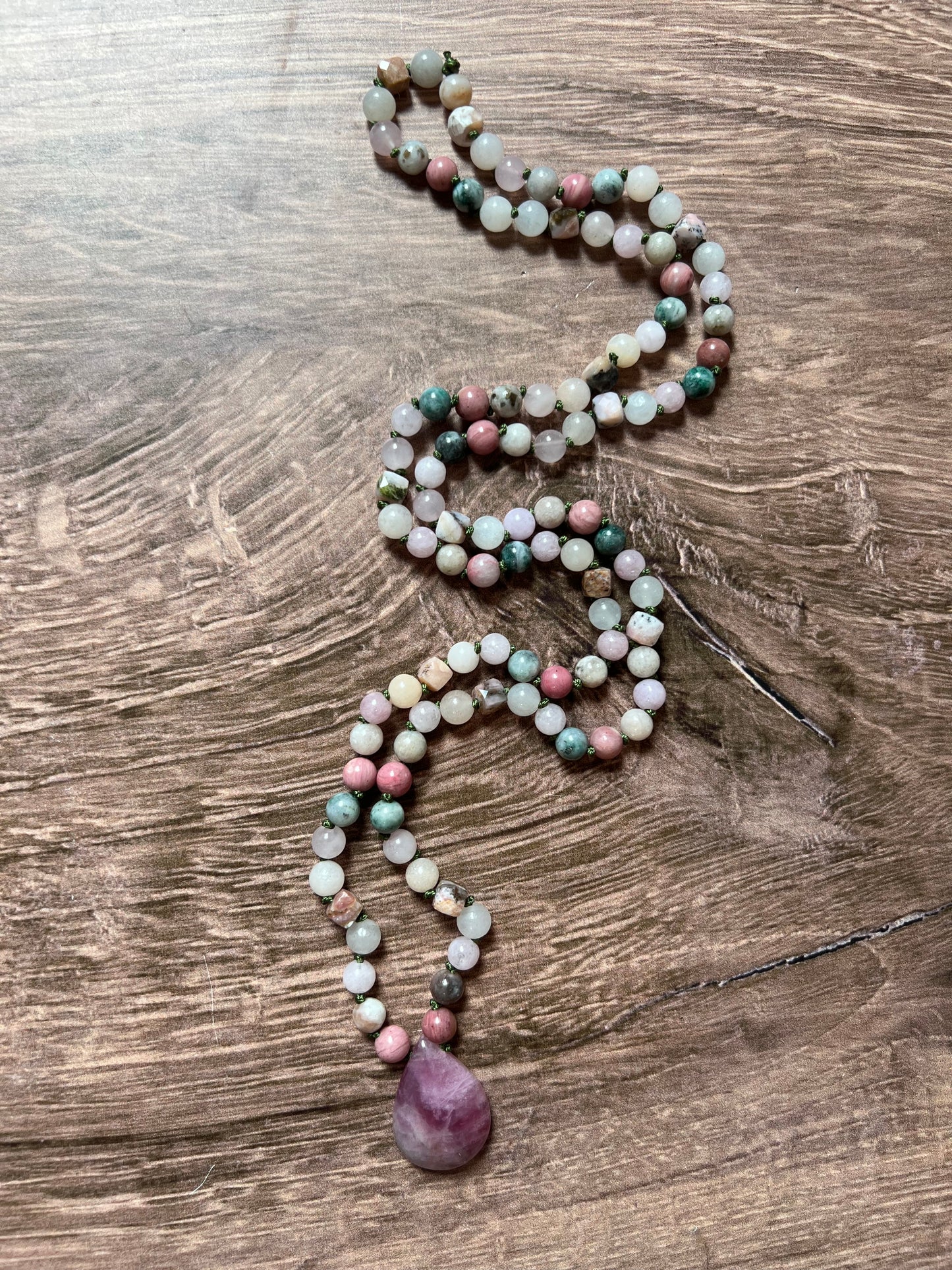The Crab Apple Blossom Mala
